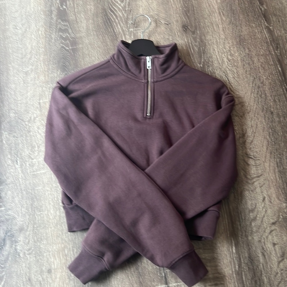 Aritzia Half-Zip Top